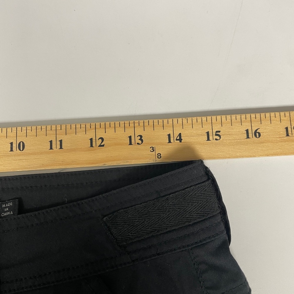 prAna Essex Pants Size 4 Black Gorpcore Hiking Outdoor Utility W43180731 - Picture 9 of 11